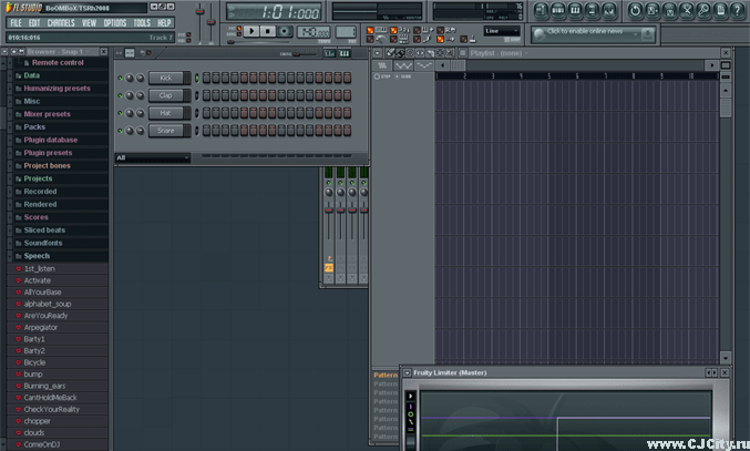 ������� 1. ������� ���� Fruity loops studio 8.