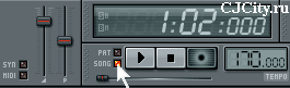 ����� ������ Song � FL Studio 7