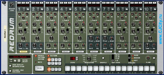 Reddrum  Propellerhead Reason 3.0