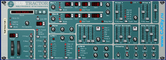 subtractor  Propellerhead Reason 3.0