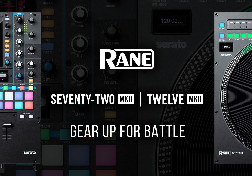 Rane DJ -  SEVENTY-TWO MKII   TWELVE MKII