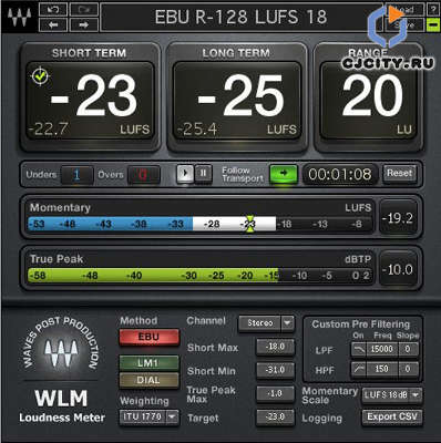 WLM Loudness Meter