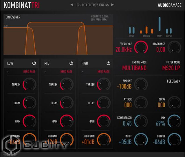 Audio Damage Kombinat Tri