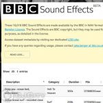 бесплатные сэмплы от BBC