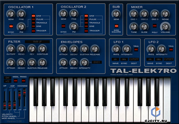 Скачать Togu Audio Line TAL-Elek7ro 2