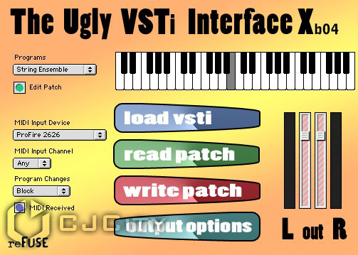  Ugly VSTi InterfaceX