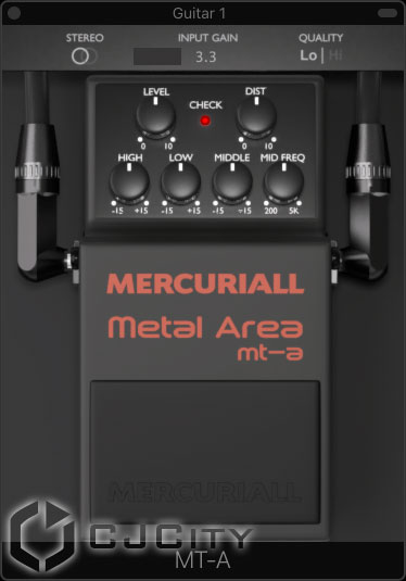 Mercuriall Audio Metal Area MT-A  MAC OS
