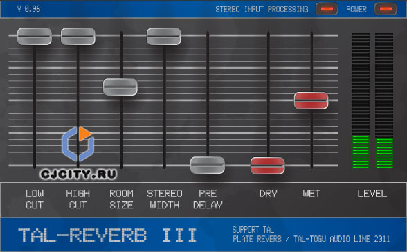 Скачать Togu Audio Line TAL-Reverb 3