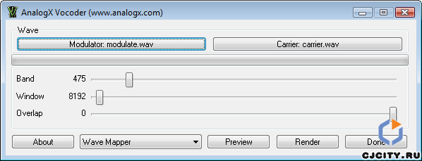  AnalogX Vocoder 1.02