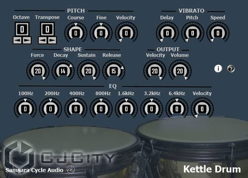 Samsara Cycle Audio Kettle Drum