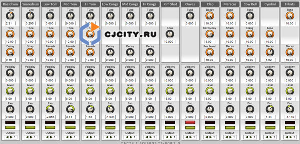 Скачать Tactile Sounds TS-808