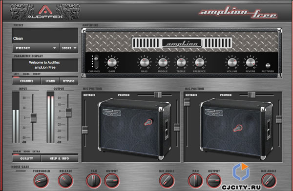 Скачать Audiffex AmpLion
