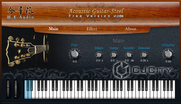  H.E. Audio Acoustic Guitar Free