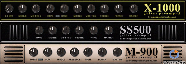 Скачать Ronald Passion Guitar Preamps