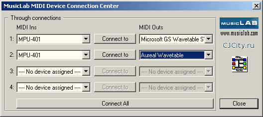  MIDI Connection Center 1.1