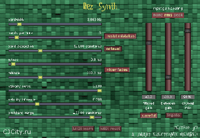  DFX Rez synth v1.2