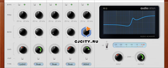 Скачать Audiocation Equalizer AQ1