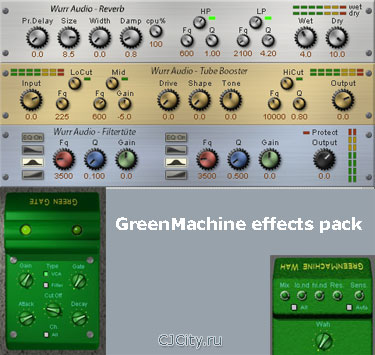 Скачать GreenMachine effects pack