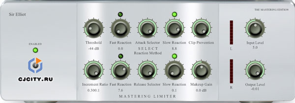 Скачать Sir Elliot Master Limiter