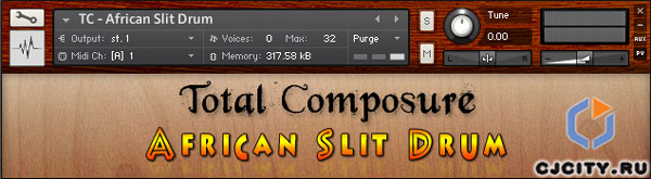 Скачать Total Composure African Slit Drum