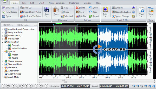  Free Audio Editor