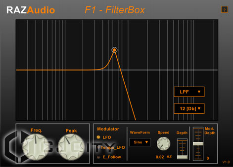 RazAudio F1 FilterBox