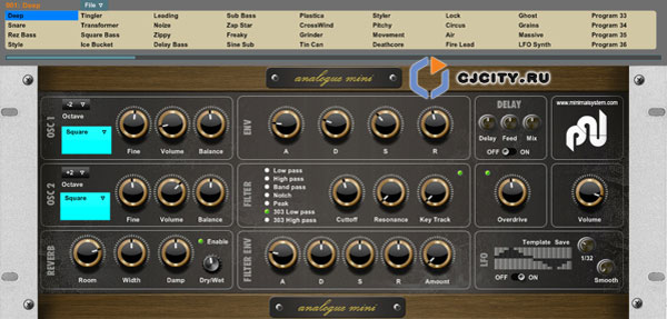 Скачать Minimal System Instruments Analogue Mini