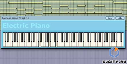 Скачать Big blue piano