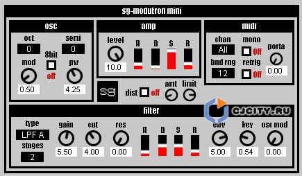 Скачать Synthgeek Sg-modutron Mini