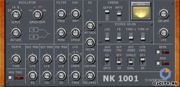 Скачать GTG NK 1001