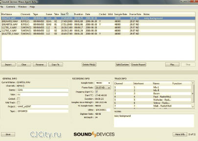  Sound Devices Wave Agent 1.06