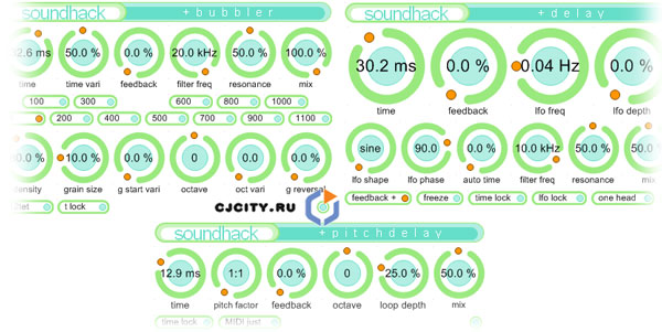 ������� SoundHack Delay Trio