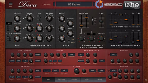 ������� U-he Diva Beta