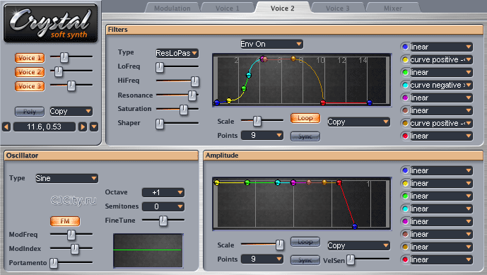 ������� Green Oak Crystal