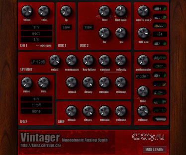 Скачать TAL Vintager 2 v.1.0.2