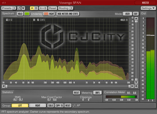 ������� Voxengo SPAN