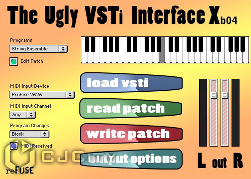 ������� Ugly VSTi InterfaceX