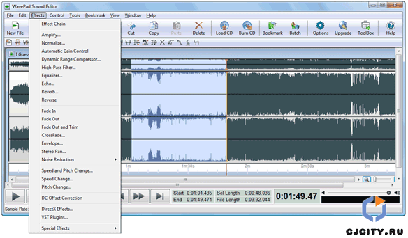 ������� WavePad 4.03