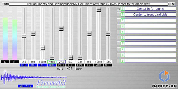 ������� Freeverb3