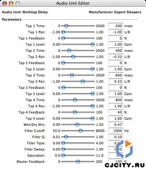 ������� Multitap Delay 1.0.7