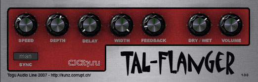 Скачать TAL-Flanger 1.0.1
