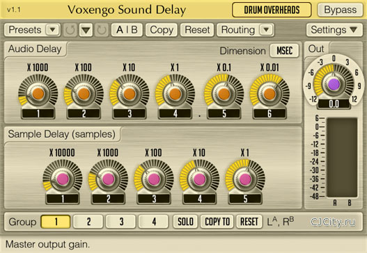 ������� Voxengo Sound Delay