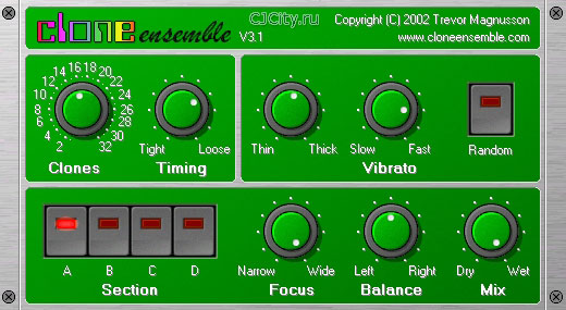 ������� Clone Ensemble VST v.3.1b
