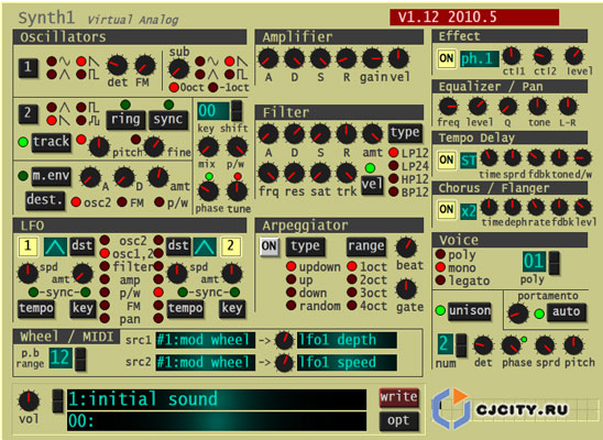 Скачать Synth1